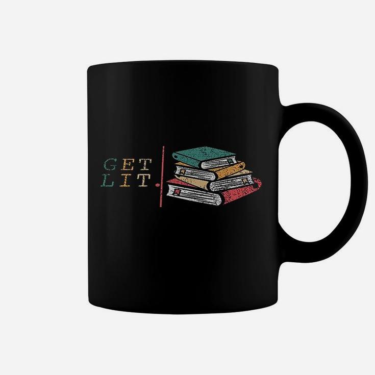 Get Lit Reading Books Coffee Mug