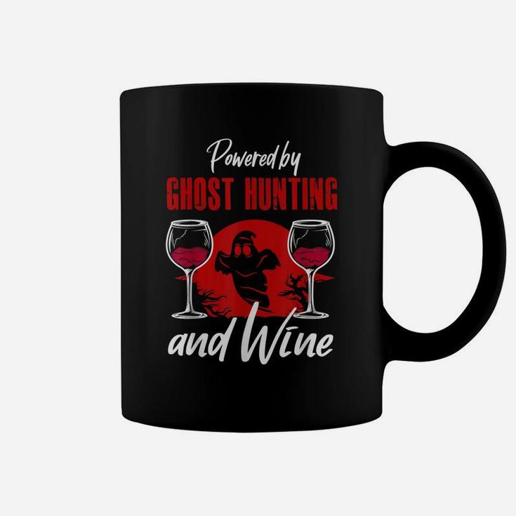 Ghost Hunting Shirt Funny Wine Lover Ghost Hunter Paranormal Coffee Mug