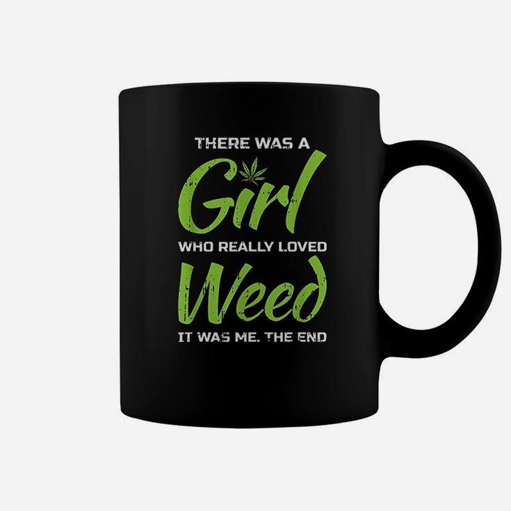 Girl Who Loves Coffee Mug