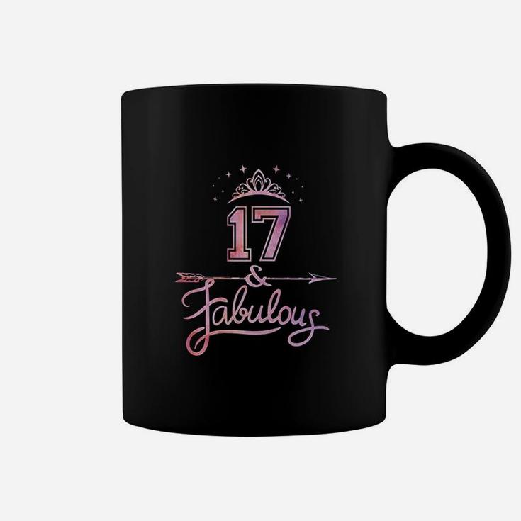 Girls 17 Years Old And Fabulous Girl 17Th Birthday Coffee Mug