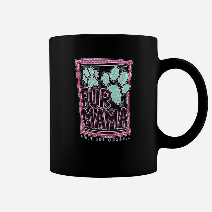 Girls Fur Mama Preppy Coffee Mug