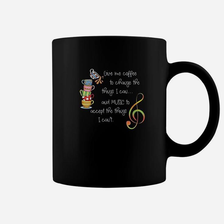 Give Me Coffee Or Music Coffee And Music Lovers Coffee Mug