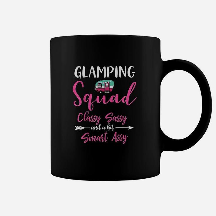 Glamping Squad Funny Matching Family Girls Camping Trip Coffee Mug