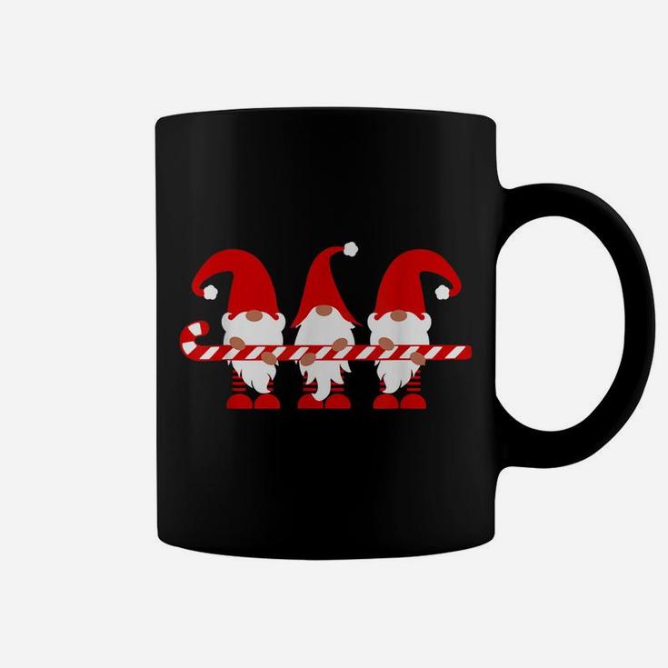 Gnome Holding Candy Cane Christmas Xmas Outfit Coffee Mug
