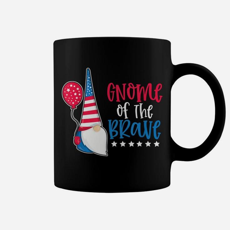 Gnome Of The Brave 4Th Of July Patriotic Red White Blue Usa Coffee Mug
