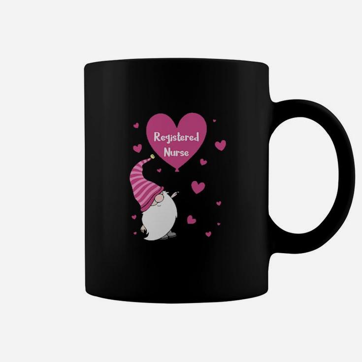 Gnome Valentine Registered Nurse Coffee Mug