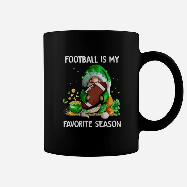 Gnomes Irish Football Is My Favorite Season Coffee Mug
