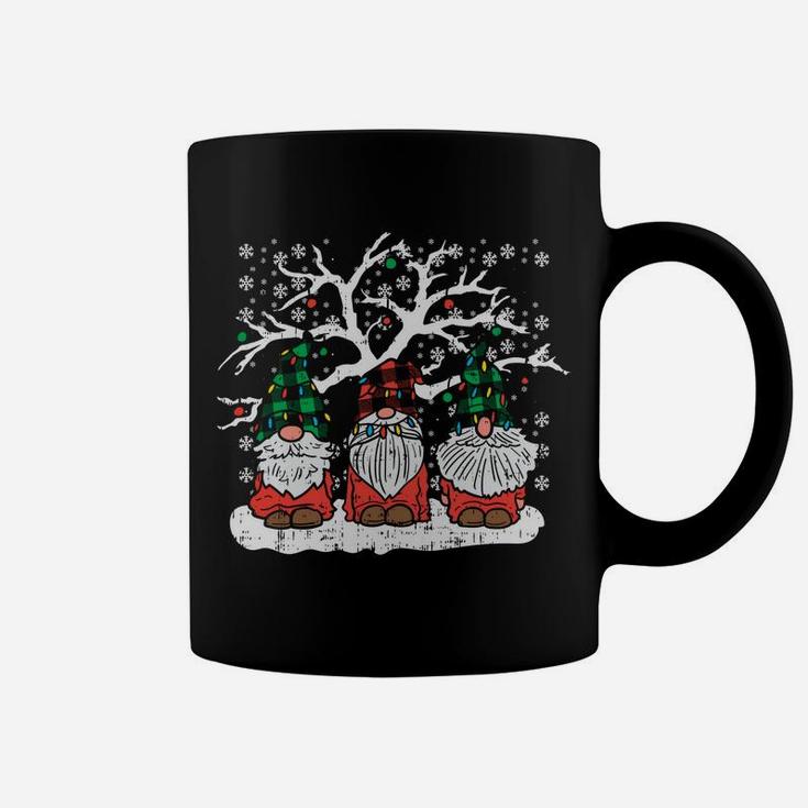 Gnomes Plaid Hat Christmas Garden Xmas Pajama Men Women Gift Sweatshirt Coffee Mug