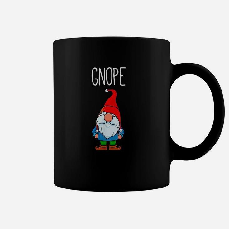 Gnope Tomte Garden Gnome Gift Funny Scandinavian Nope Coffee Mug