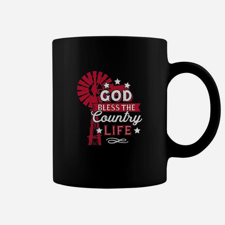 God Bless The Country Life Ih Coffee Mug