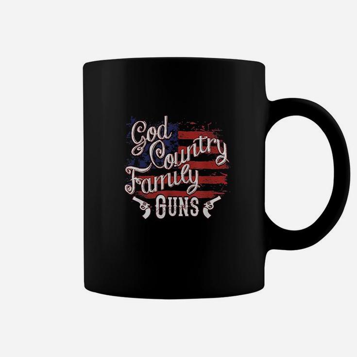 God Country Family Patriotic Usa Flag 2Nd Coffee Mug