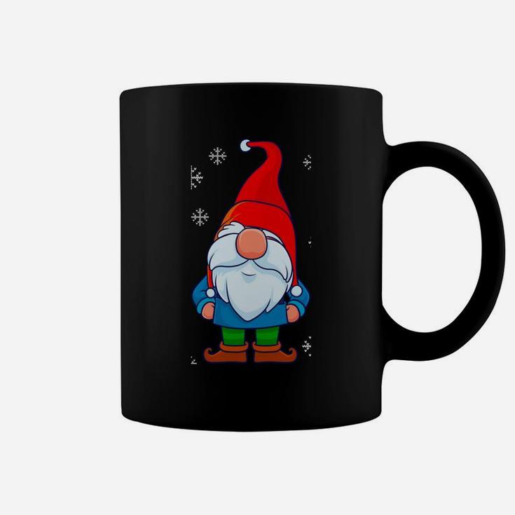 God Jul, Swedish Tomte Gnome, Scandinavian Merry Christmas Coffee Mug