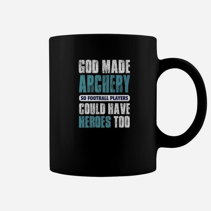 God Made Archery Archery Coffee Mug