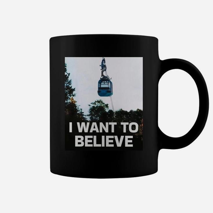 Gondola 'I Want To Believe' Sweatshirt Coffee Mug