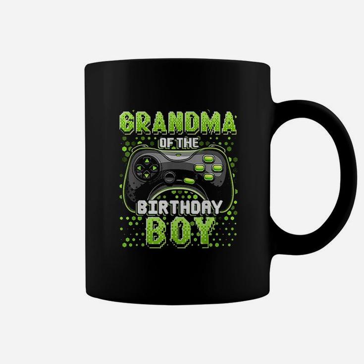 Grandma Of The Birthday Boy Matching Video Game Birthday Coffee Mug