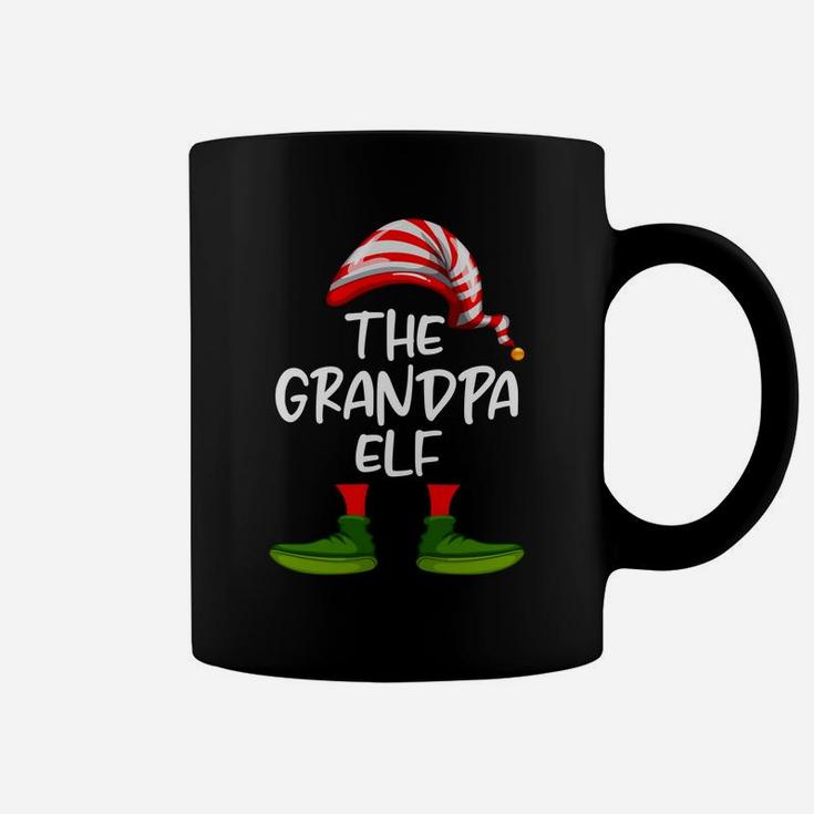 Grandpa Elf Family Matching Christmas Funny Gift Pajama Coffee Mug