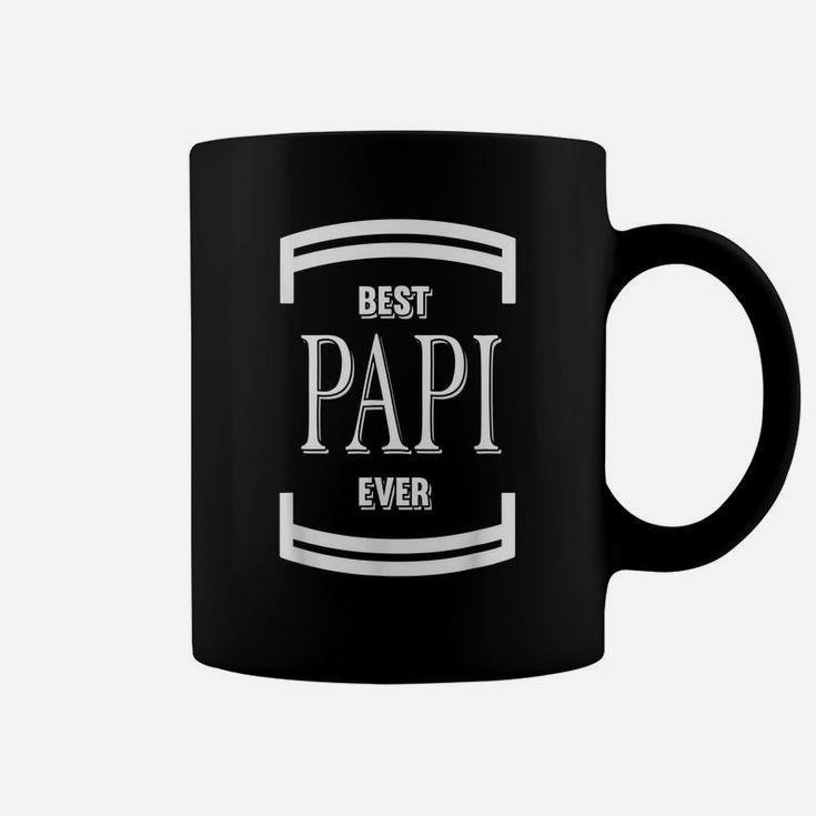 Graphic 365 Best Papi Ever Fathers Day Gift Funny Men Coffee Mug