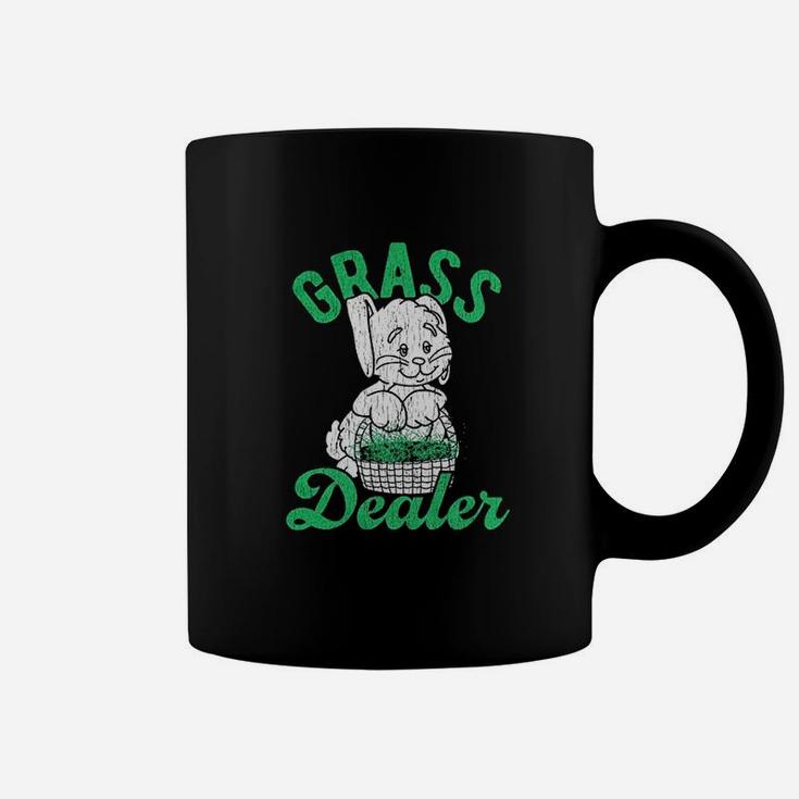Grass Dealer Funny Easter Bunny Basket Holdiay Coffee Mug