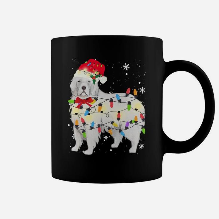Great Pyrenees Dog Christmas Light Xmas Mom Dad Gifts Sweatshirt Coffee Mug