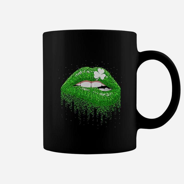 Green Lips Coffee Mug