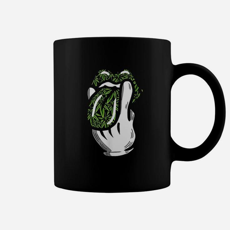 Green Lips Leaf Coffee Mug
