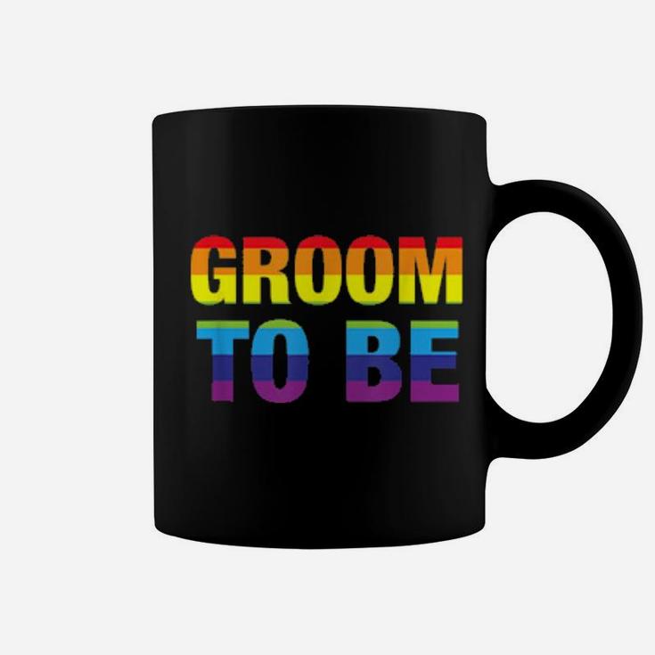 Groom To Be Lgbt Gay Pride Engagement Party Coffee Mug
