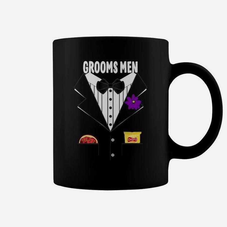 Groomsmen Tuxedo Wedding Bachelor Party Group Funny Gift Coffee Mug