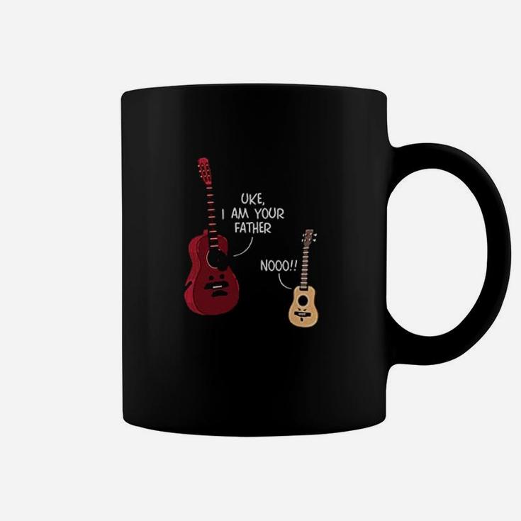 Guitar Fathers Day Uke I Am Your Father Music Dad Coffee Mug