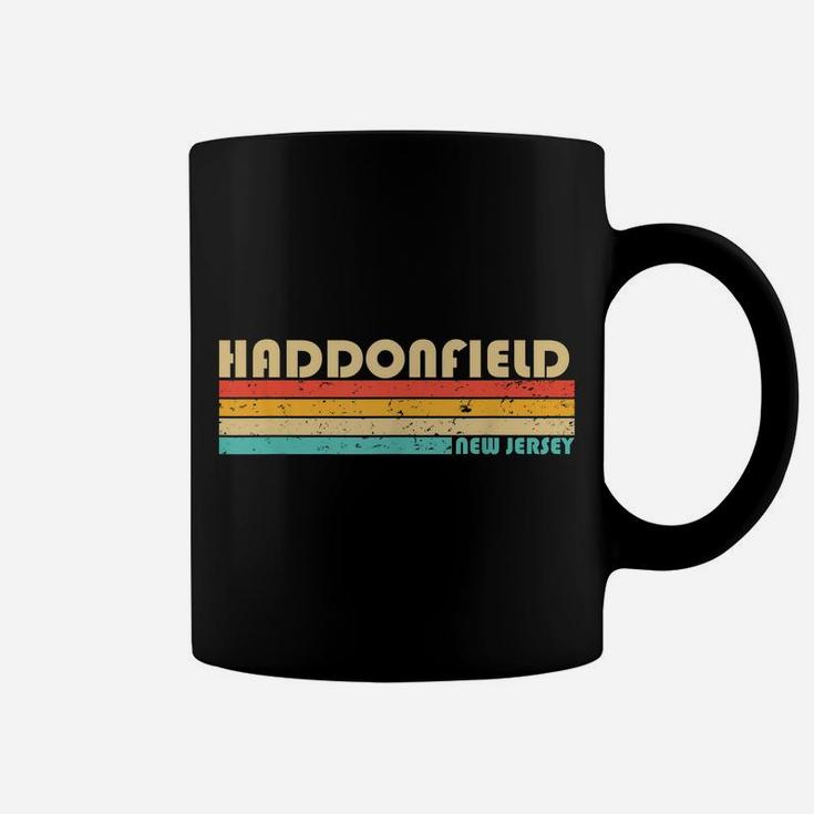 Haddonfield Nj New Jersey Funny City Home Roots Retro 80S Coffee Mug