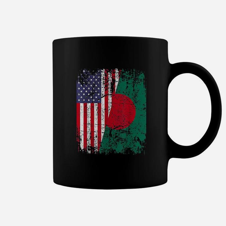 Half American Flag Coffee Mug