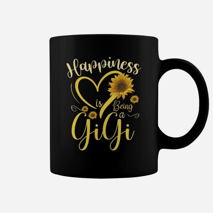 Happiness Is Being A Gigi Sunflower Mother's Day Grandma Coffee Mug