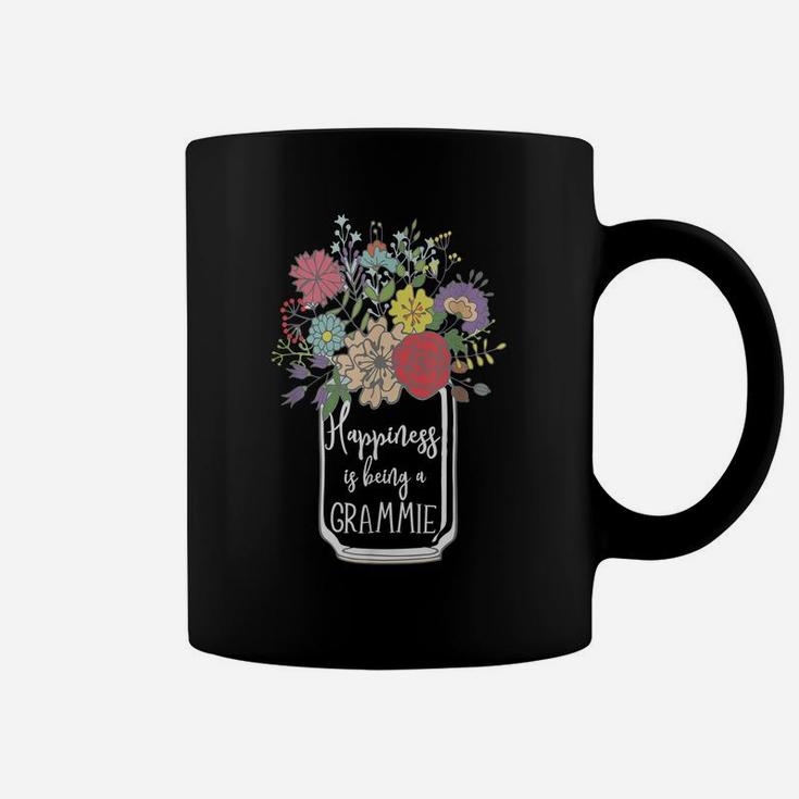 Happiness Is Being A Grammie Flower Coffee Mug