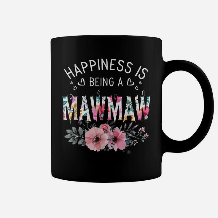 Happiness Is Being A Mawmaw Shirt Est Mawmaw Mother's Day Coffee Mug
