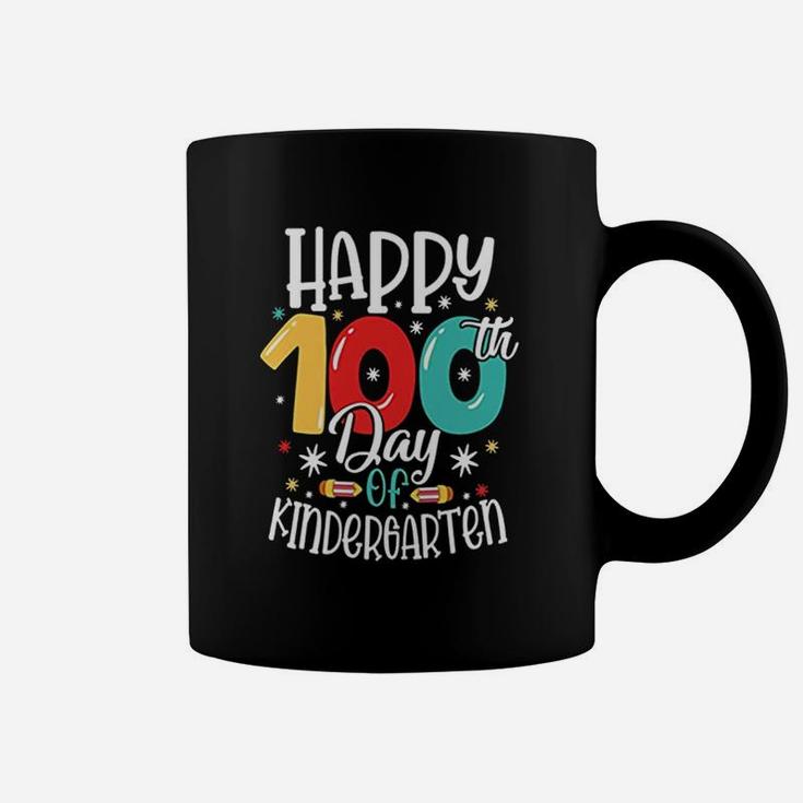 Happy 100th Day Of Kindergarten Colorful Gift For Kids Coffee Mug