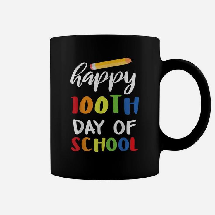 Happy 100Th Day Of Preschool One Hundred Days Of School Des Coffee Mug