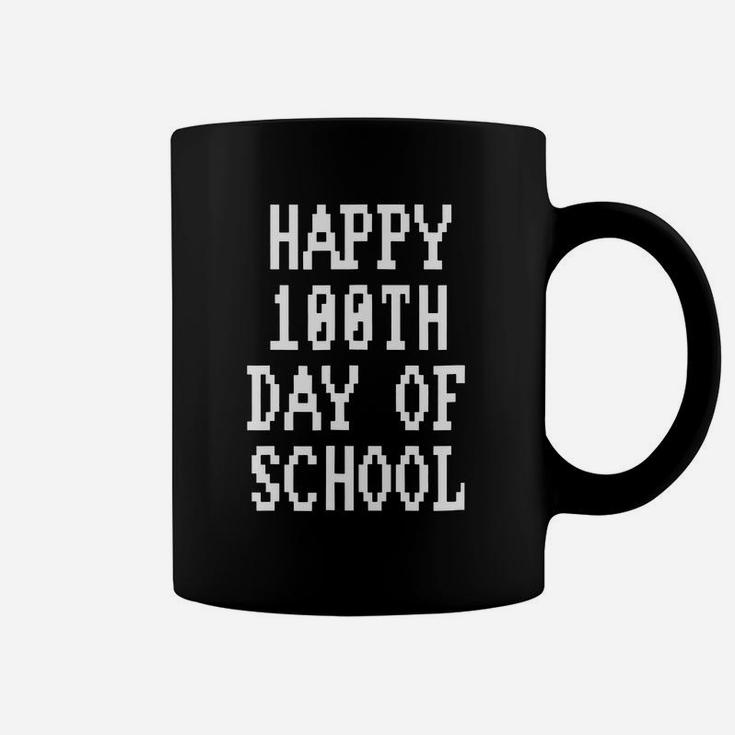 Happy 100th Day Of School Basic Gift For Teacher And Student Coffee Mug
