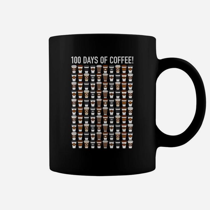 Happy 100Th Day Of School Funny Gifts Coffee Lover Teacher Coffee Mug