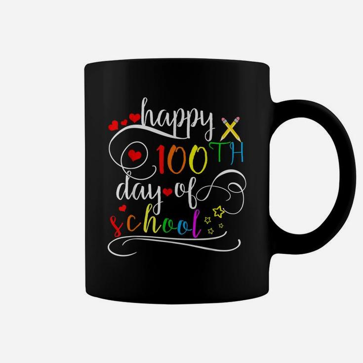Happy 100Th Day Of School Gift Teacher Student Kids Coffee Mug