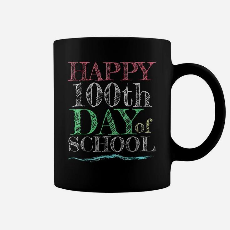 Happy 100Th Day Of School Shirt For Teacher Kids Coffee Mug