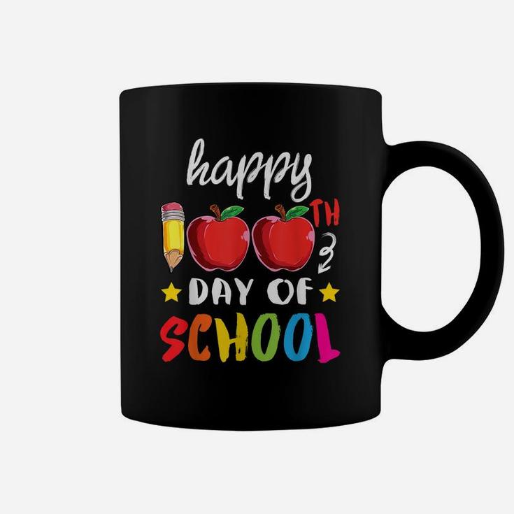 Happy 100Th Day Of School T Shirt For Girls Boys & Teacher Coffee Mug