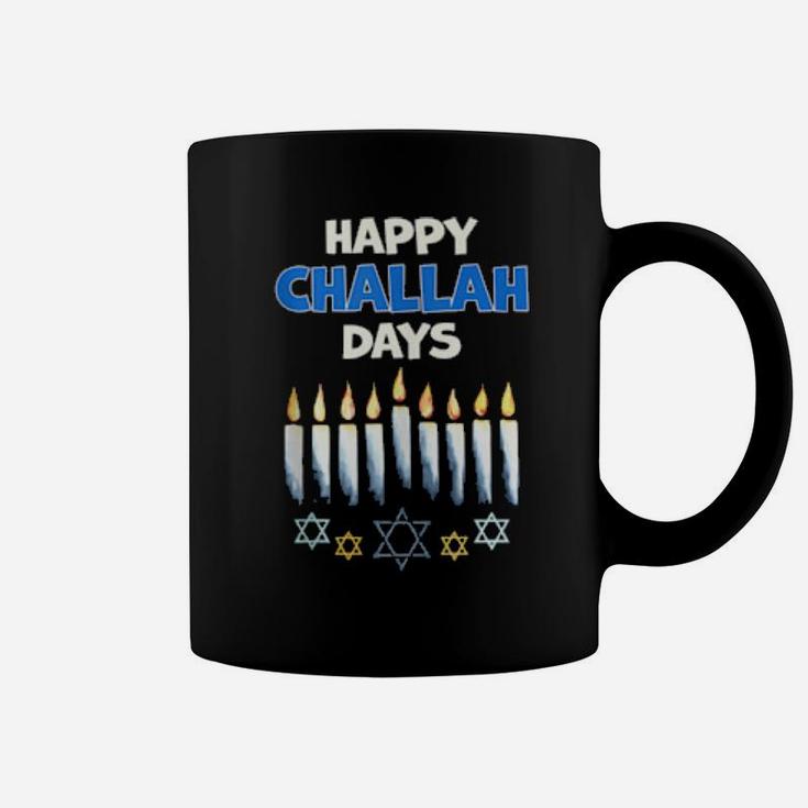 Happy Challah Days Hanukkah Pajamas For Family Coffee Mug