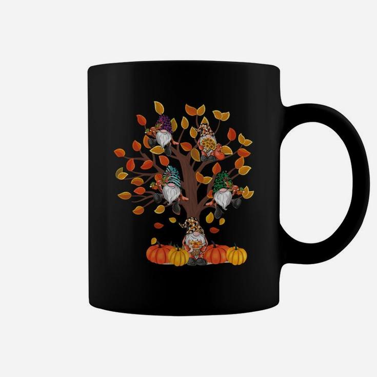 Happy Fall Y'all Gnomes Tree Pumpkin Autumn Thanksgiving Sweatshirt Coffee Mug
