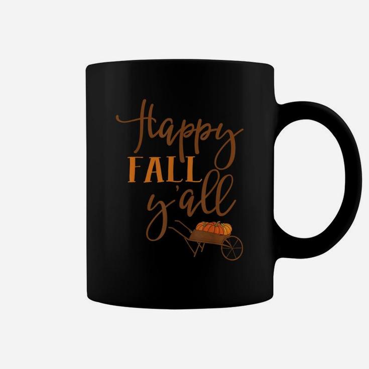 Happy Fall Yall Vintage Pumpkin Truck Coffee Mug