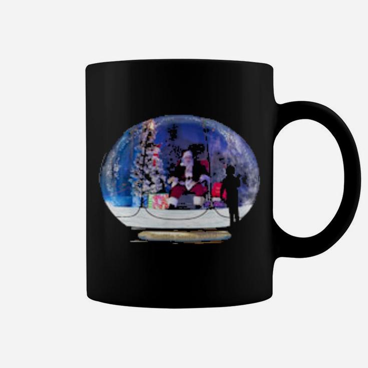 Happy Holidays From Seattle Santa In His Snow Globe Coffee Mug