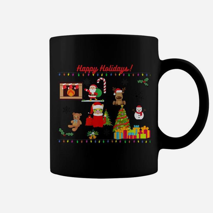 Happy Holidays Merry Christmas Shirt To Enjoy The Holidays Coffee Mug