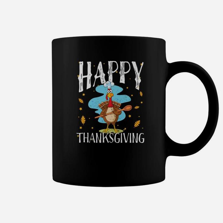 Happy Thanksgiving Turkey Day Gifts Boys Girls Kids Coffee Mug