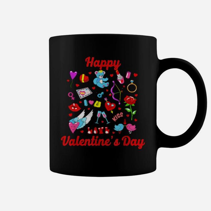 Happy Valentine Day Couple Coffee Mug