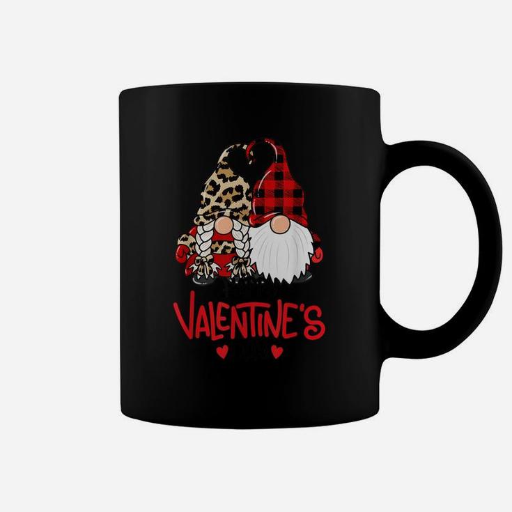 Happy Valentine's Day Gnomes Couple Valentines Day Gift Coffee Mug