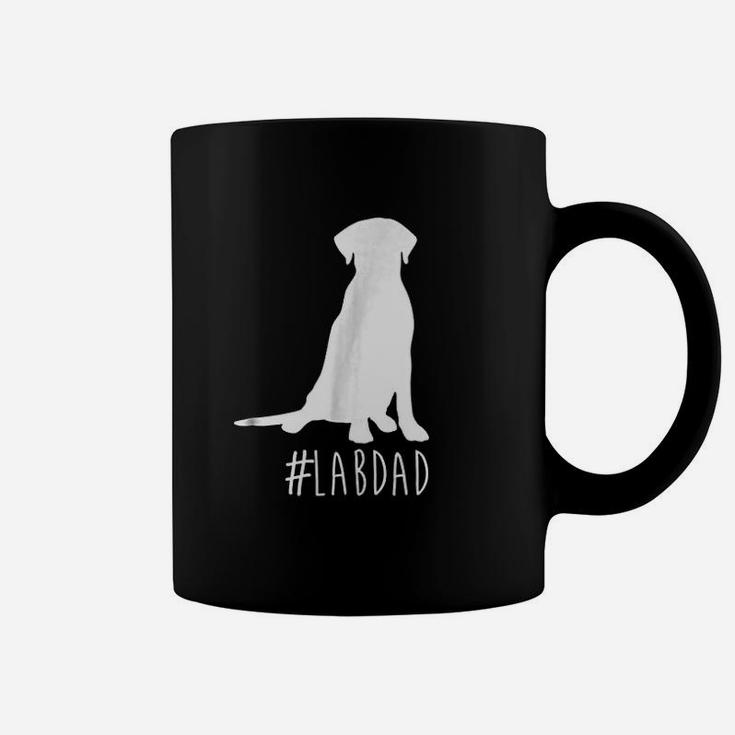 Hashtag Lab Dad Labrador Retriever Dad Coffee Mug