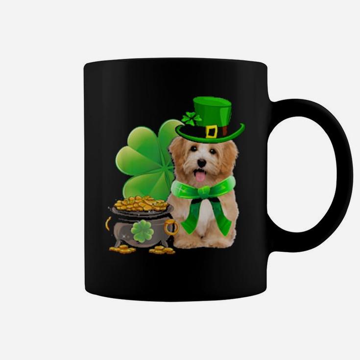 Havanese Dog Shamrock St Patricks Day Dog Irish Coffee Mug